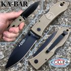 Ka Bar Ka-Bar - Dozier Folding Hunter knife 4062CB - Desert Zytel Handle - co