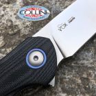 MKM - Timavo Flipper Knife by Vox - Black G10 - VP02-GBK - coltello