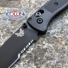 Benchmade - Bugout Knife Axis - Black Serrated - 535SBK-2 - coltello