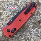 Benchmade - Bugout knife Axis - Red & Black - Sprint Run Limited Editi