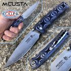 Mcusta - Minagi Shinra Maxima knife - SPG2 Powder Steel - Blue Micarta