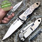 Approved Allen Elishewitz - Custom Titanium Frame Lock Knife - COLLEZIONE PRIVA