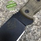 Approved Ontario Ranger - RD-4 knife - Black Canvas Micarta - COLLEZIONE PRIVAT
