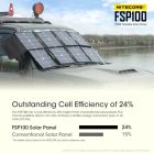 Nitecore - FSP100 - Pannello Solare USB da 100W e per Power Station NP