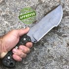 Approved Simone Tonolli - Raw Tracker Knife - One of a Kind - Collezione Privat