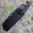 Approved Wander Tactical -T-REX knife - Raw Finish & Black Micarta - COLLEZIONE