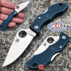 Spyderco - Ladybug 3 Knife - K390 Blue FRN - LFP3K390 - Coltello