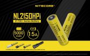 Nitecore - NL2150HPi - Batteria ricaricabile protetta Li-Ion 21700 3.6