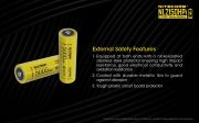 Nitecore - NL2150HPi - Batteria ricaricabile protetta Li-Ion 21700 3.6