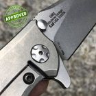 Approved Zero Tolerance - Hinderer Slicer Frame Lock - Stonewashed - ZT0562 - C