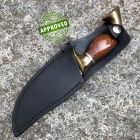Approved Iron Mountain Knife Co. - Custom Skinner Hunting Knife - Wood - COLLEZ