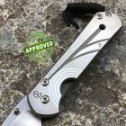 Approved Chris Reeve - Small Sebenza 21 knife - Unique Grahic Reverse Silver Co