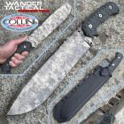 WanderTactical Wander Tactical - Godfather knife - Marble & Black Micarta - coltello