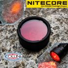 Nitecore - NFR25 - Filtro Rosso da 25mm per P10i, P10 V2, MH12 V2 ed M