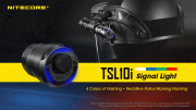 Nitecore - TSL10i - Pulsante posteriore con LED di segnalazione per P1