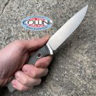 TRC Knives - Splinter 120 - M390 & Black Canvas Micarta - coltello