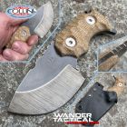 WanderTactical Wander Tactical - Tryceratops Knife - Raw & Brown Micarta - coltello c