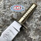 No Brand Indiana - Miniatura coltello - Bowie Toro Seduto - Lama 5,5 cm - colte