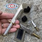 No Brand Indiana - Set 3 pezzi miniature coltelli - Survival serie Tanto - colt