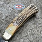 Boker - Tree Brand Classic Hunter knife 4100 - Burnt Stag - coltello v