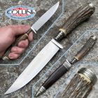 Linder Hubertus Solingen - Bavarian Picnic Knives - 11 cm - genuine stag horn