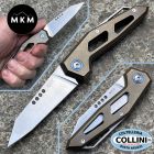 MKM - Edge SlipJoint Knife by Graciut - Titanio Bronzo - MKEG-TBR - co