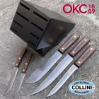 Ontario Knife Company - Old Hickory Block Set Knife - 5 pezzi - 7220 -