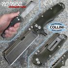 WanderTactical Wander Tactical - Franken Folder - Raw & Burnt Green Micarta - Limited