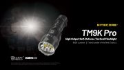 Nitecore - TM9K TAC - Tiny Monster Flashlight - 9800 Lumens e 280 metr