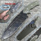 WanderTactical Wander Tactical - Smilodon knife - Marble and Green Micarta - coltello