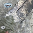 WanderTactical Wander Tactical - Smilodon knife - Marble and Green Micarta - coltello