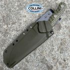 WanderTactical Wander Tactical - Uro Saw knife - Marble and Green Micarta - coltello