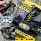 Nitecore - HC65 V2 - Frontale Ricaricabile USB - 1750 lumens e 165 met