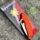 Approved Spyderco - UK Penknife - G10 Orange - C94GPOR - COLLEZIONE PRIVATA - c