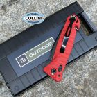 TB Outdoor - C.A.C. knife G10 Red - Esercito Francese - 11060046 - co