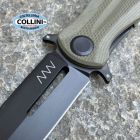 Acta Non Verba - Z400 Knife - Black DLC Sleipner - Olive G-10 - coltel