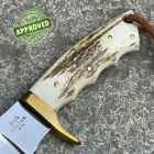 Approved Buck Custom - Stag Horn Hunting Fixed Blade - COLLEZIONE PRIVATA - col