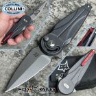 FOX Knives Fox - Saturn knife by D. Simonutti - Acid Stonewashed Aluminum - FX-55