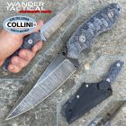 WanderTactical Wander Tactical - Barracuda knife - Raw & Black Micarta - coltello cus