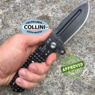 ADV Tactical Andre De Villiers ADV - Pathfinder G2 Blackwashed Titanium Knife - COL