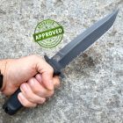 Approved ExtremaRatio - Col Moschin Black Fighting Knife - USATO - coltello