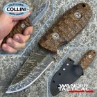 WanderTactical Wander Tactical - Menoceras knife - Stone Edge & Brown Micarta - colte