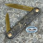 Maserin - Sessantesimo Knife - FatCarbon & Gold HNCF - 195/SUPERTiN -