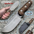 WanderTactical Wander Tactical - Lynx knife - Raw finish & Brown Micarta - coltello c