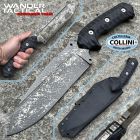 WanderTactical Wander Tactical - Smilodon knife - Stone Edge Finish & Black Micarta -