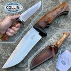 La Cantina - Little Jones custom knife - Sleipner Steel - Ironwood e F