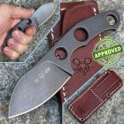 Approved GiantMouse - GMF1-F Knife by Vox & Anso - M390 PVD Stonewashed - COLLE