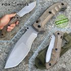 FOX Knives Fox - Trakker Meskwaki knife - COLLEZIONE PRIVATA - Green Canvas Micar