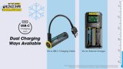 Nitecore - NL2142LTHPR - Batteria ricaricabile protetta USB-C Li-Ion 2