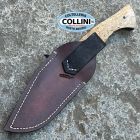 La Cantina - Mini Jones PVD custom knife - Sleipner Steel - Betulla Ch